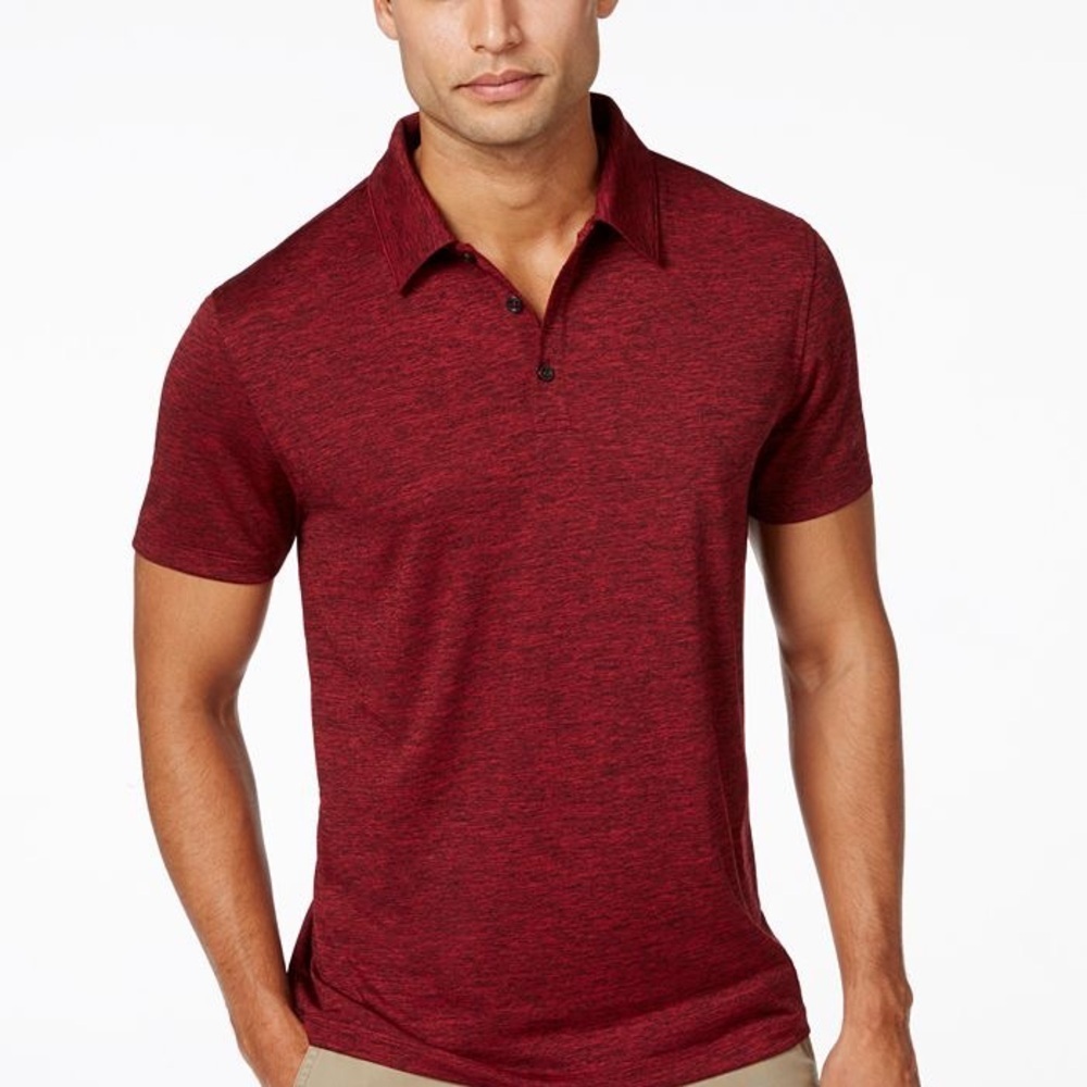 Sz Various Alfani stretch polo shirt